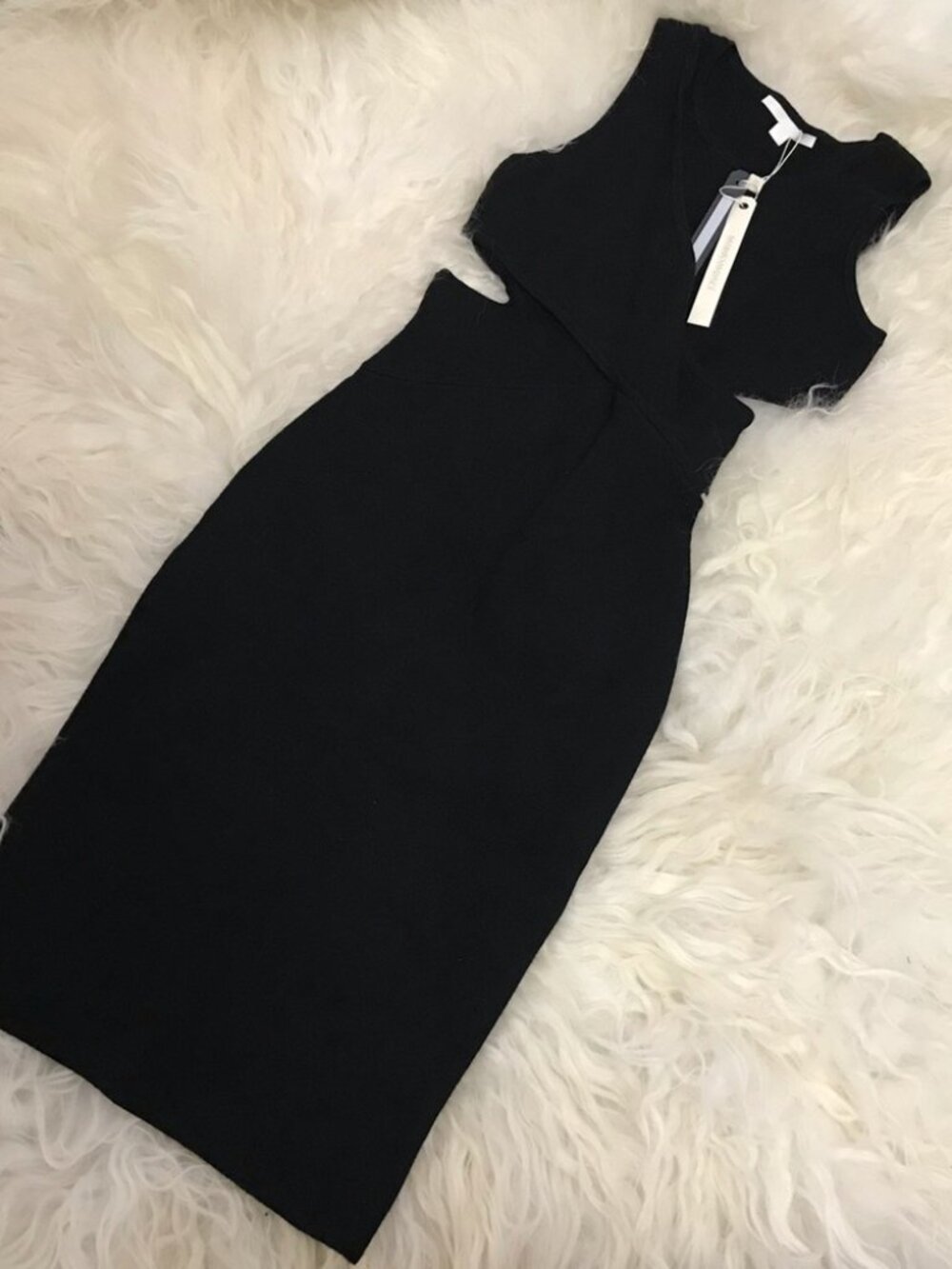 JONATHAN SIMKHAI Cutout Knee-Length Dress 1082